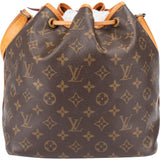 Louis Vuitton Canvas Monogram Sac Noe Petit Shoulder Bag