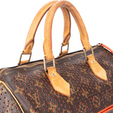 Louis Vuitton Perforated Canvas Monogram Speedy 30 Handbag