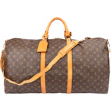 Louis Vuitton Canvas Mongram Keepall 60 Bandouliere