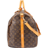 Louis Vuitton Canvas Mongram Keepall 60 Bandouliere