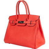 Hermès Rose Jaipur Epsom Leather Birkin 30 Handbag