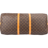 Louis Vuitton Canvas Mongram Keepall 60 Bandouliere