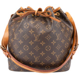 Louis Vuitton Canvas Monogram Sac Noe Petit Shoulder Bag