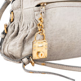 Miu Miu Quilted Leather City Handbag