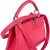 Louis Vuitton Pink Leather Capucines BB Handbag