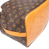 Louis Vuitton Canvas Monogram Sac Noe Petit Shoulder Bag