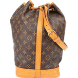 Louis Vuitton Canvas Monogram Sac Noe Grande Shoulder Bag