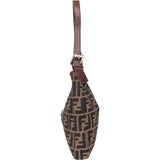 Fendi FF Monogram Baguette Buckle Shoulder Bag