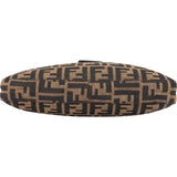 Fendi FF Monogram Baguette Buckle Shoulder Bag