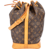 Louis Vuitton Canvas Monogram Sac Noe Grande Shoulder Bag