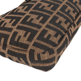 Fendi FF Monogram Baguette Buckle Shoulder Bag