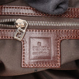 Fendi FF Monogram Baguette Buckle Shoulder Bag