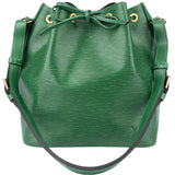 Louis Vuitton Green Epi Leather Sac Noe Petit Shoulder Bag