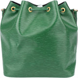 Louis Vuitton Green Epi Leather Sac Noe Petit Shoulder Bag