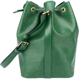 Louis Vuitton Green Epi Leather Sac Noe Petit Shoulder Bag