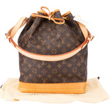 Louis Vuitton Canvas Monogram Sac Noe Grande Shoulder Bag