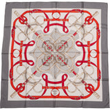 Hermès Classic "Eperon d´Or" Silk Carre 90 Scarf Tuch