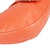Fendi Orange Leather Limited FF Buckle Hobo Bag