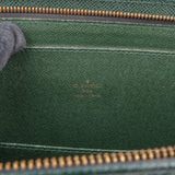 Louis Vuitton Green Taiga Leather Porte Documents Lozan Handbag - vintageandkickz