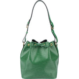Louis Vuitton Green Epi Leather Sac Noe Petit Shoulder Bag