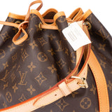 Louis Vuitton Canvas Monogram Sac Noe Grande Shoulder Bag