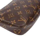 Louis Vuitton Canvas Monogram Pochette Accessoire Handbag