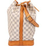 Louis Vuitton Damier Azur Monogram Sac Noe Grande Shoulder Bag