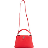 Louis Vuitton Red Leather Capucines BB Handbag