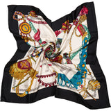 Hermès Classic "Le Timbalier" Silk Carre 90 Scarf Tuch