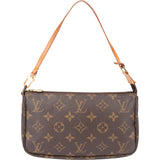 Louis Vuitton Canvas Monogram Pochette Accessoire Handbag