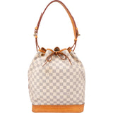 Louis Vuitton Damier Azur Monogram Sac Noe Grande Shoulder Bag