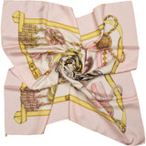 Hermès Classic "Frontauxa Cocardes" Silk Carre 90 Scarf Tuch