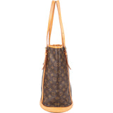 Louis Vuitton Canvas Monogram Bucket Bag GM Shoulder Bag