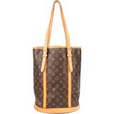 Louis Vuitton Canvas Monogram Bucket Bag GM Shoulder Bag