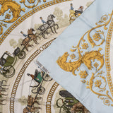 Hermès Classic "La Promenade De Longchamps" Silk Carre 90 Scarf Tuch