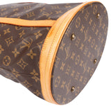 Louis Vuitton Canvas Monogram Bucket Bag GM Shoulder Bag