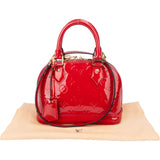 Louis Vuitton Pomme D´Amour Vernis Monogram Alma BB Handbag