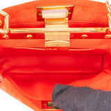 Fendi Suede Peekaboo Handbag