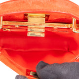 Fendi Suede Peekaboo Handbag