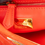Fendi Suede Peekaboo Handbag