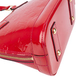 Louis Vuitton Pomme D´Amour Vernis Monogram Alma BB Handbag