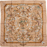 Hermès Classic "Pierres d`Orient et d`Occident" Silk Carre 90 Scarf Tuch