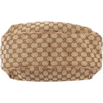 Gucci GG Monogram Horsebit Hobo Shoulder Bag - vintageandkickz