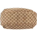 Gucci GG Monogram Horsebit Hobo Shoulder Bag - vintageandkickz