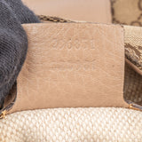 Gucci GG Monogram Horsebit Hobo Shoulder Bag
