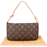Louis Vuitton Canvas Monogram Pochette Accessoire Handbag