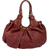 Gucci GG Leather Monogram Pelham Handbag