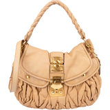 Miu Miu Quilted Leather City Handbag