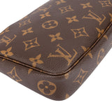 Louis Vuitton Canvas Monogram Pochette Accessoire Handbag