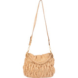 Miu Miu Quilted Leather City Handbag
